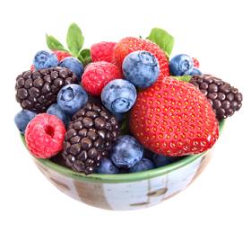 A bowl full of fruit