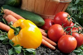 Fruits and vegetables.